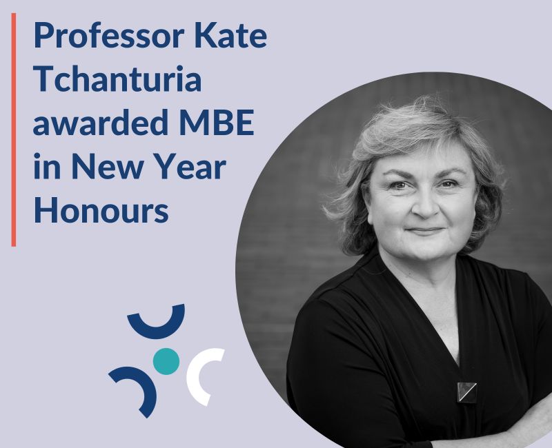 Kate Tchanturia Awarded MBE in 2025 New Year Honours List