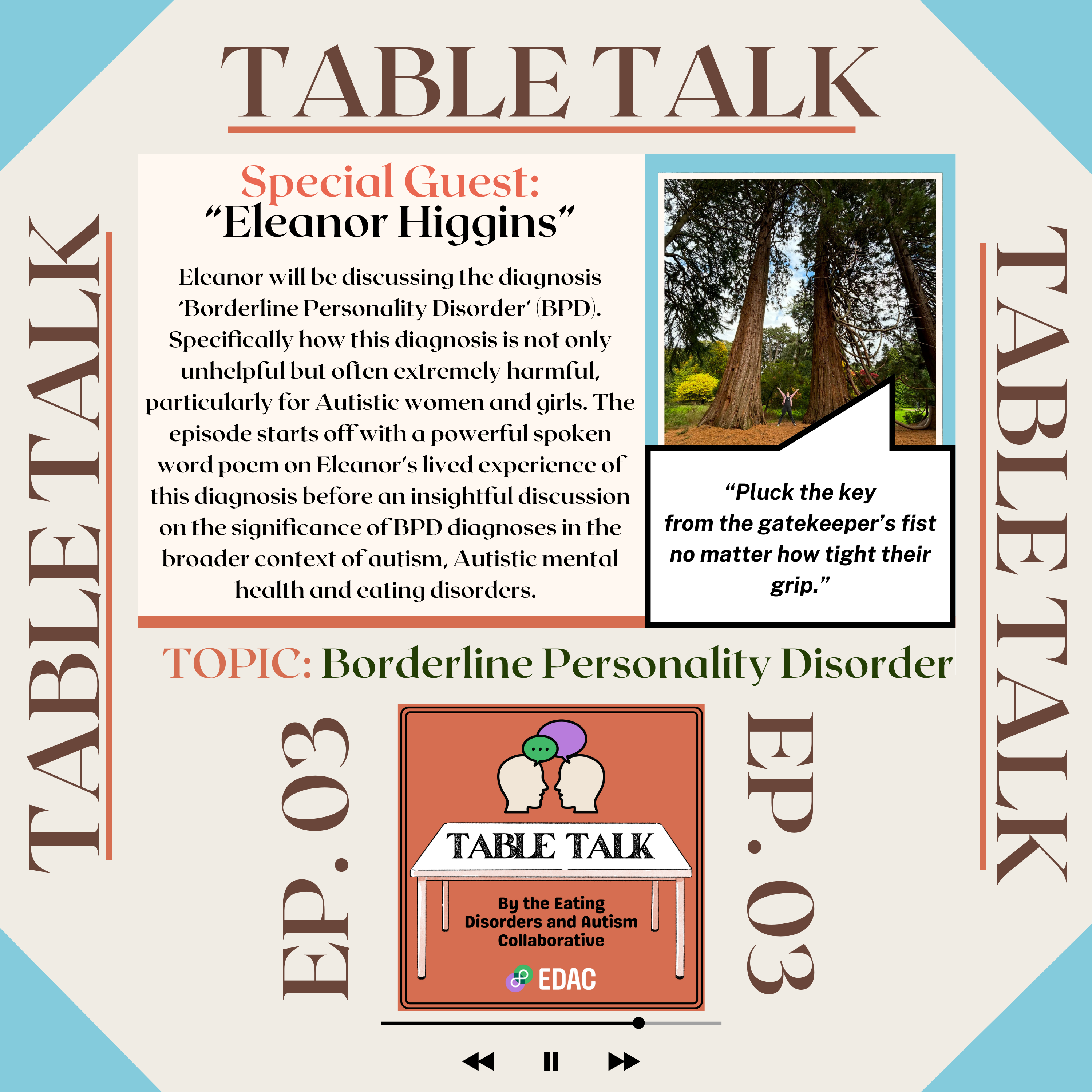 The Table Talk Podcast - Episode 3 | Borderline Personality Disorder